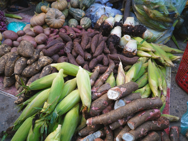 เดินเที่ยวตลาดเช้า หาของกิน พระตะบอง