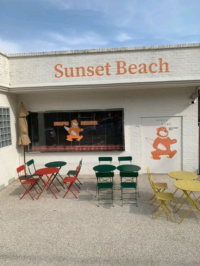 [🇰🇷巨済島] メミ城そばの絶景ハンバーガー「ソピバーガー」でひと休み