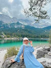 Lake Eibsee, a glimpse of paradise 💙🤍