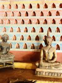 Thousand of buddha in vientiane