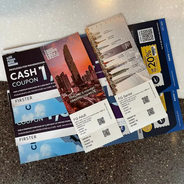 50秒上74樓💕曼谷最高地標觀景臺