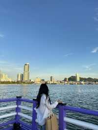 เที่ยวแลนมาร์คใหม่•สะพานสีม่วง•ที่ศรีราชา ชลบุรี