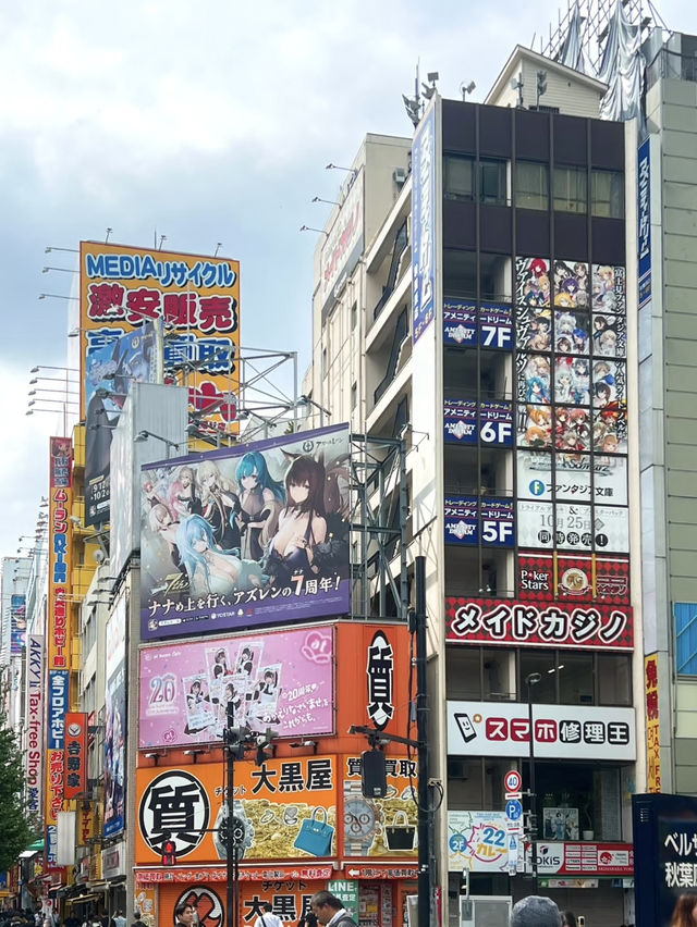 日本動漫迷的天堂💕秋葉原