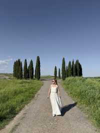 世界遺産の絶景　イタリア　トスカーナのオルチャ渓谷