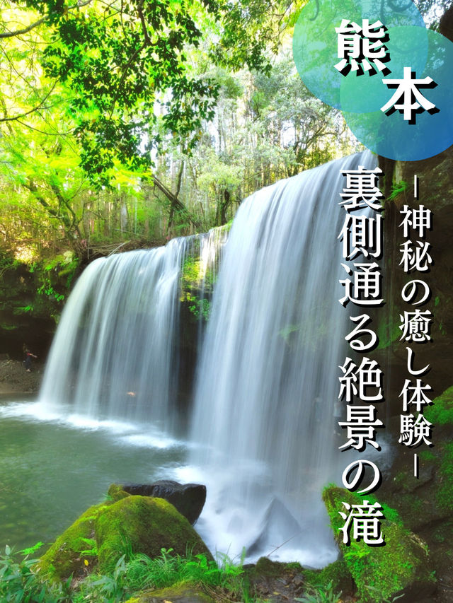 【神秘のパワースポット】裏側から見る神秘の滝体験🏞️💧✨