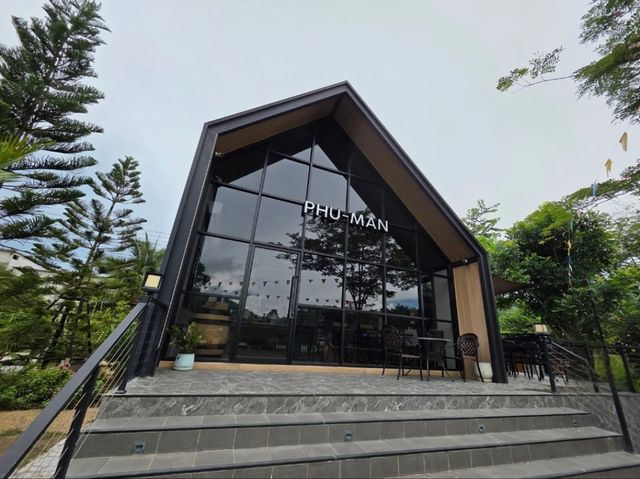 คาเฟ่ไม่ลับ วิวปัง จังหวัดเพชรบุรี ✨ Phu-Man Cafe