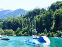 💎 Spiez – Where Mountains Watch Over Turquoise Water
