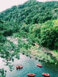 福建德化石龍溪漂流遊玩攻略，適合夏天玩
