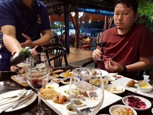 พากินเคบัปย่าง ร้าน Orgen หัวหิน