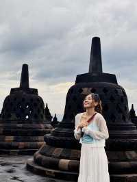 🇮🇩 🌧️ Borobudur After Rain | Walking Barefoot on Sacred Stones, Where History Washes the Soul 