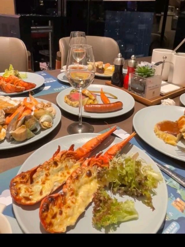 珠海自助大餐🦞打卡攻略，爆膏龍蝦