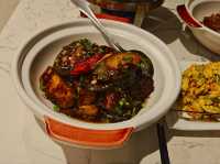 A scumptious dinner at Tanzen, Millerz Square