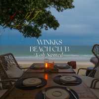 🌙🍹ดินเนอร์ริมทะเลที่ Winkks Beach Club 