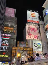 🌃 Osaka After Dark: From Sky High Views to Neon Nights ✨🍜