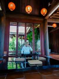 ร้านน้ำชาตรงทางขึ้นวัดหลินฟงเซ็น
