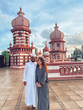 Sri Lanka's Red and White Mosque Recommendation