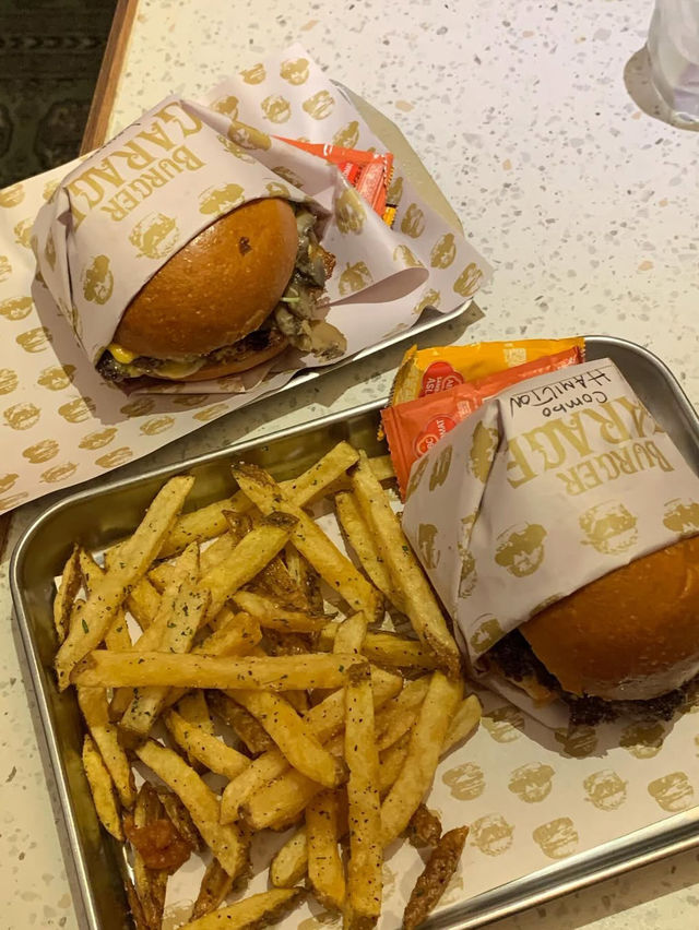 Burger Garage x Hazelwood
