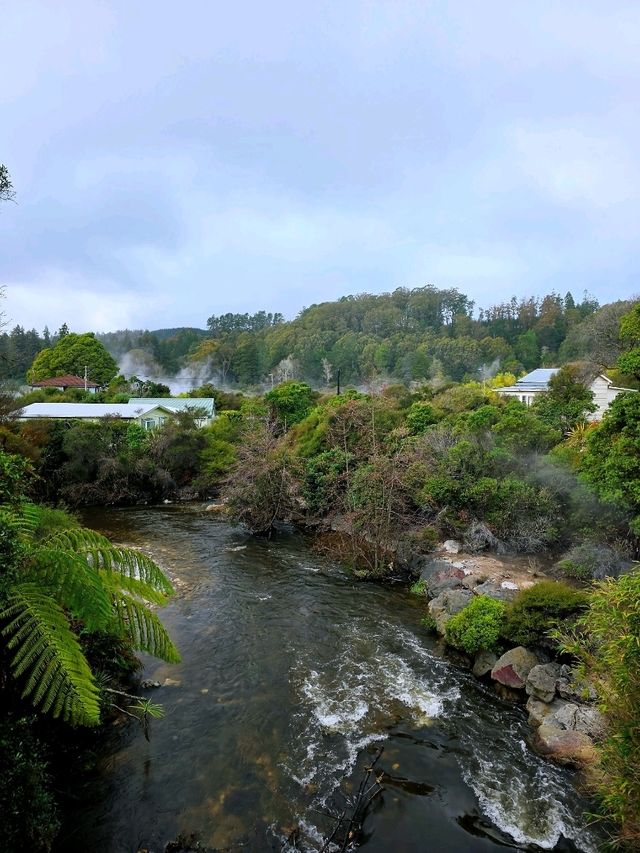 Whakarewarewa – The Living Māori Village by Lake Rotorua 