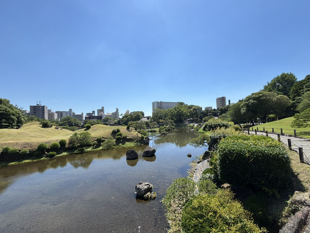 熊本-水前寺成趣園：優雅靜謐的日本名園