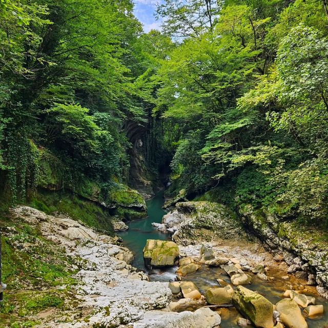 Floating Through a Fairy Tale at Martvili Canyon
