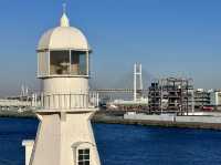 NYK Hikawa Maru, a beautifully preserved ocean liner docked at Yamashita Park