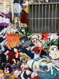 Taichung's Anime Delight: Painted Animation Lane