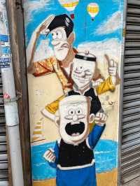 Taichung's Anime Delight: Painted Animation Lane
