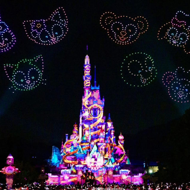 พลุฉลอง 20 ปี Hong Kong Disneyland  คือพีคมาก