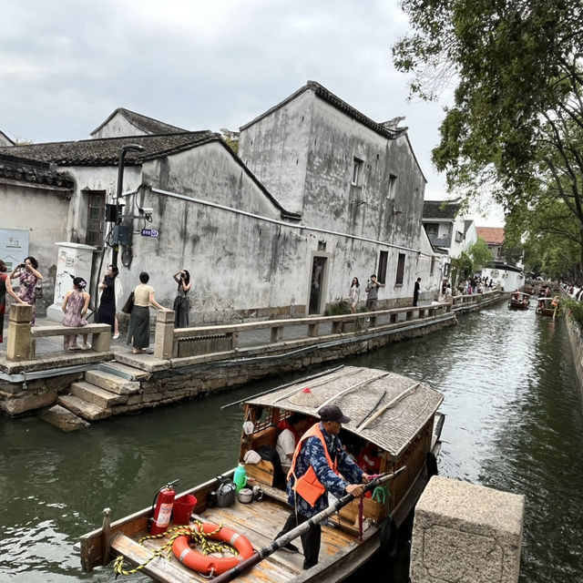 🚶‍♀️ Walking & Boating the Grand Canal (大运河) in Suzhou