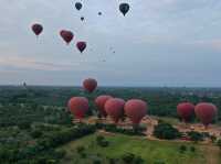 Balloons over Bagan