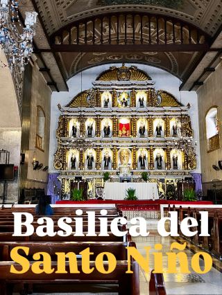 🇵🇭 Cebu Santo Niño Basilica, the oldest Catholic cathedral in the Philippines