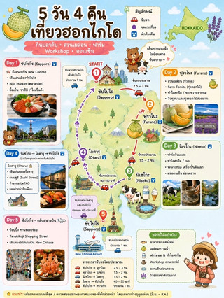 分享2026年北海道夏日自駕遊行程