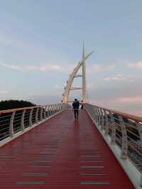 Saturday vibes กินลมชมสะพานเรือกรรเชียงในเมืองซอกวีโพ@Saeyeongyo Bridge,Jeju Island