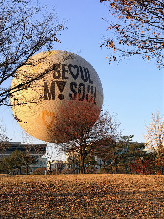 ลอยขึ้นเหนือ Yeouido ชมวิวโซลแบบ 360° จากบอลลูนยักษ์