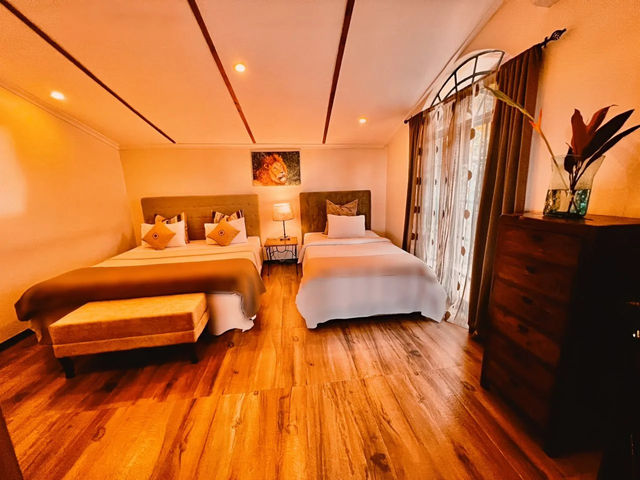 🌺 Trip Moment: Pink Flamingo Boutique Hotel – Where Tanzania Meets Italy