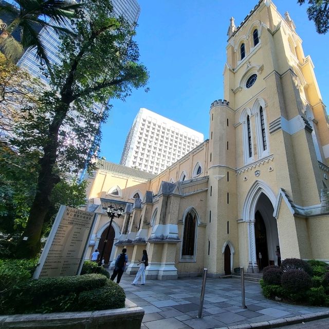 📍 St. John's Cathedral, Hong Kong 🇭🇰