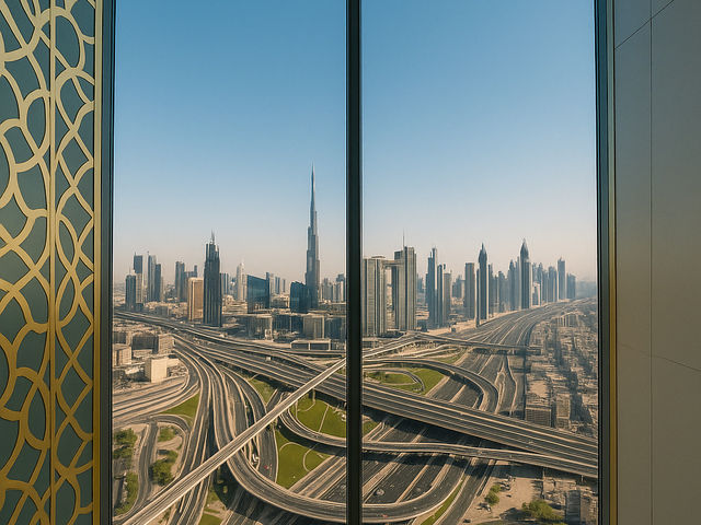 Inside the Dubai Frame – A Walk Through Time & Space ✨🌆