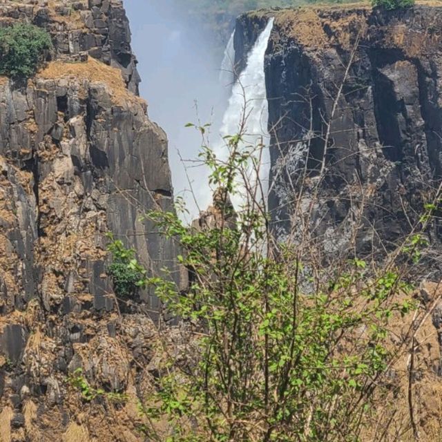 Dry Victoria Falls