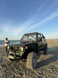 Sand Dunes meets the sea - Paoay, Ilocos Norte, Philippines 