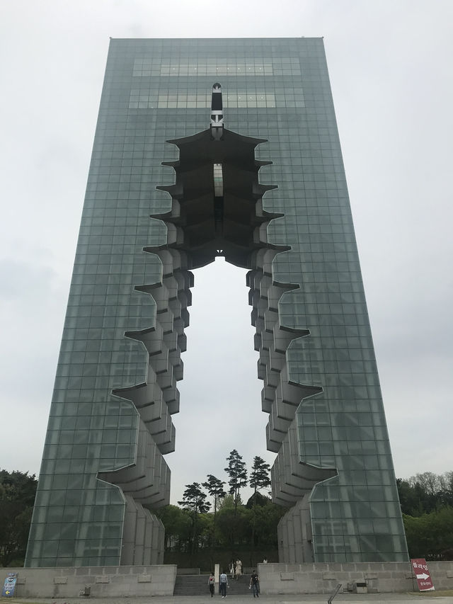 Unique Tower in Gyeongju