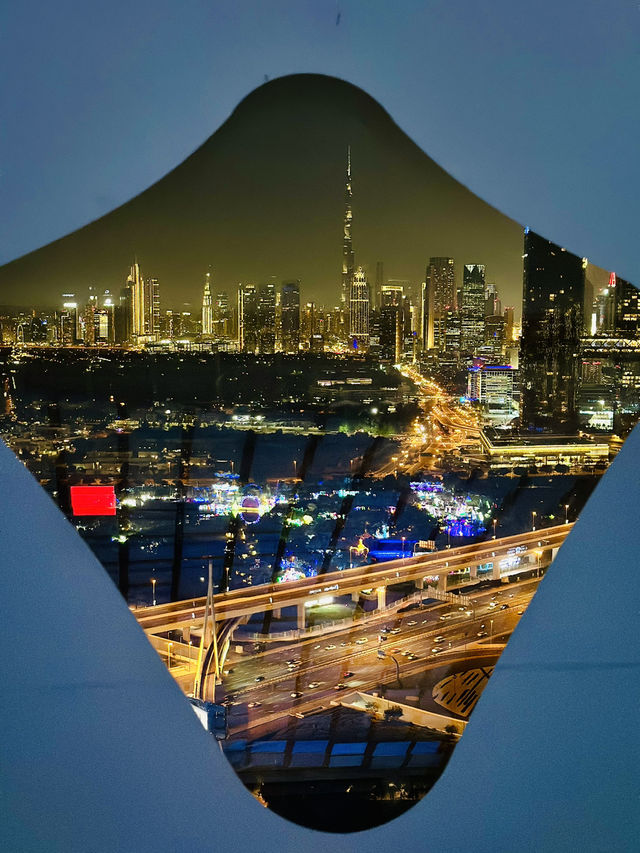 A Stunning View from Dubai Frame