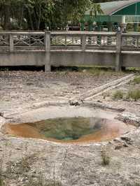 Free hot spring in Surat Thani