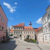 Győr, the city center is nice