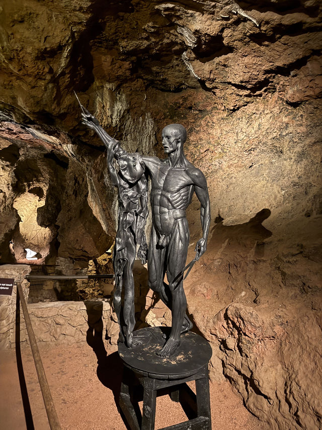 An Underground Sculpture Park? Yes You Read Correctly! Check Out Clearwell Caves And Be Amazed.