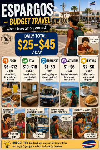  🗺️ Espargos Budgets for Three Styles