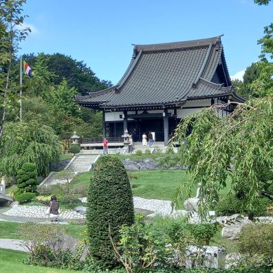 純銀メダル ドイツ デュッセルドルフ 日本庭園 SV1000 ここがデュッセルドルフだなんて信じられない！ドイツで見つけた小さな