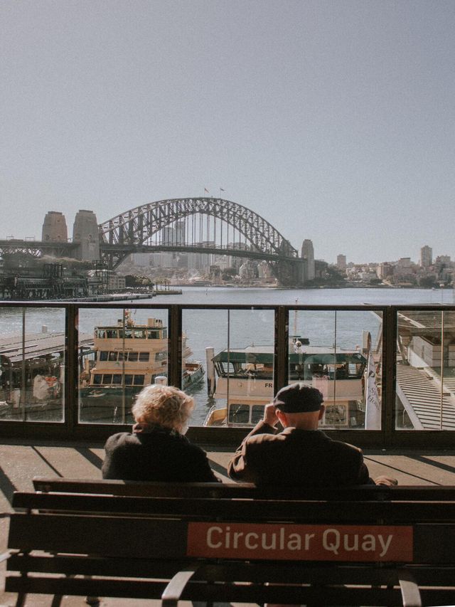 The world's largest steel arch bridge - Sydney Harbour Bridge.