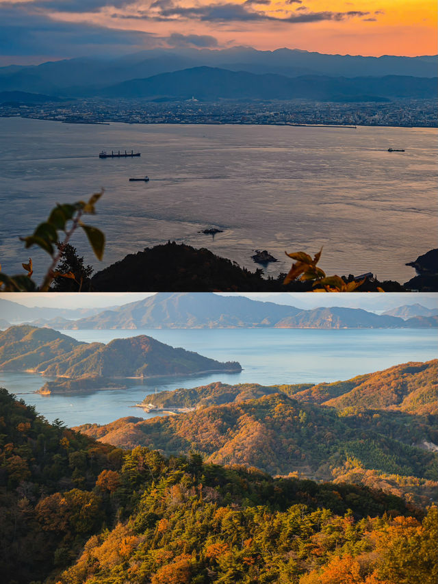 登龜老山展望台 賞最美海峽落日