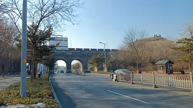 ที่ Shanhaiguan ข้ามปีใหม่