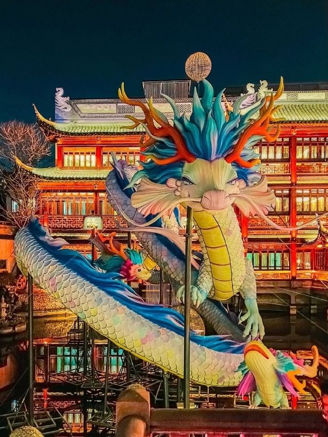 被上海豫園燈會驚豔到了，新年氛圍感瞬間拉滿！